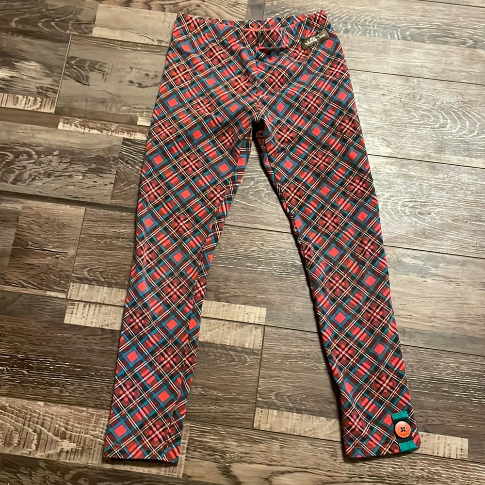 Matilda Jane size 6 Christmas leggins
